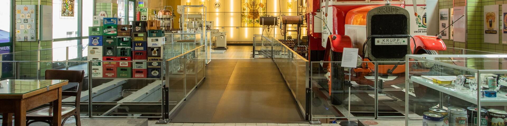 Dortmund Brewery Museum which includes interior views