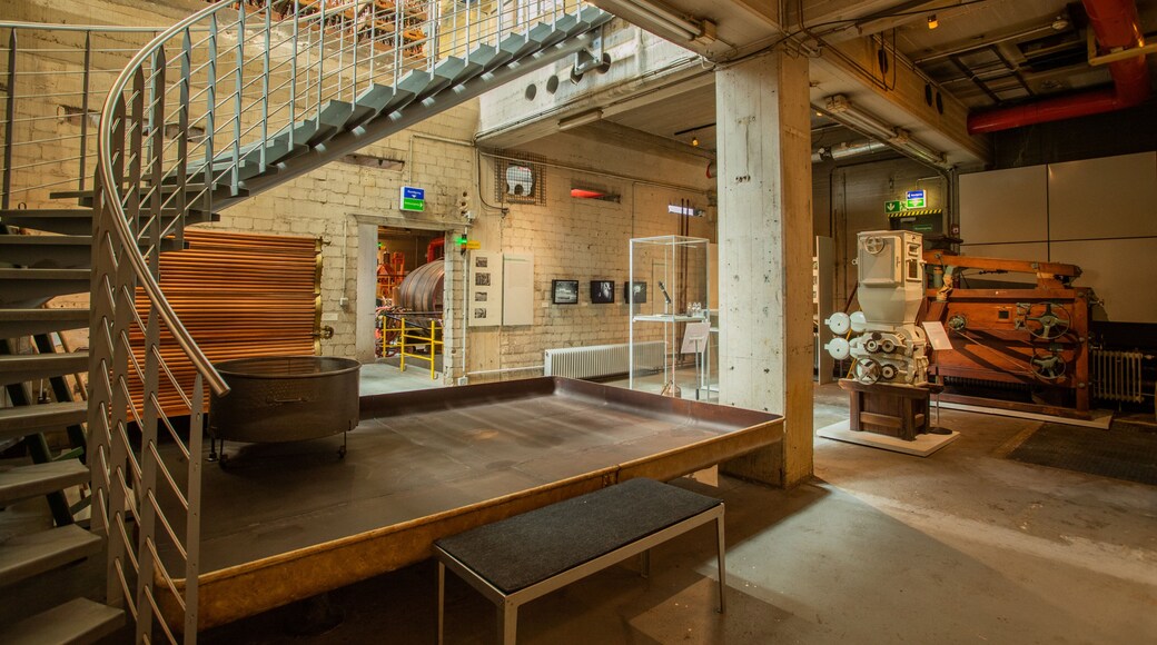 Dortmund Brewery Museum featuring interior views and industrial elements