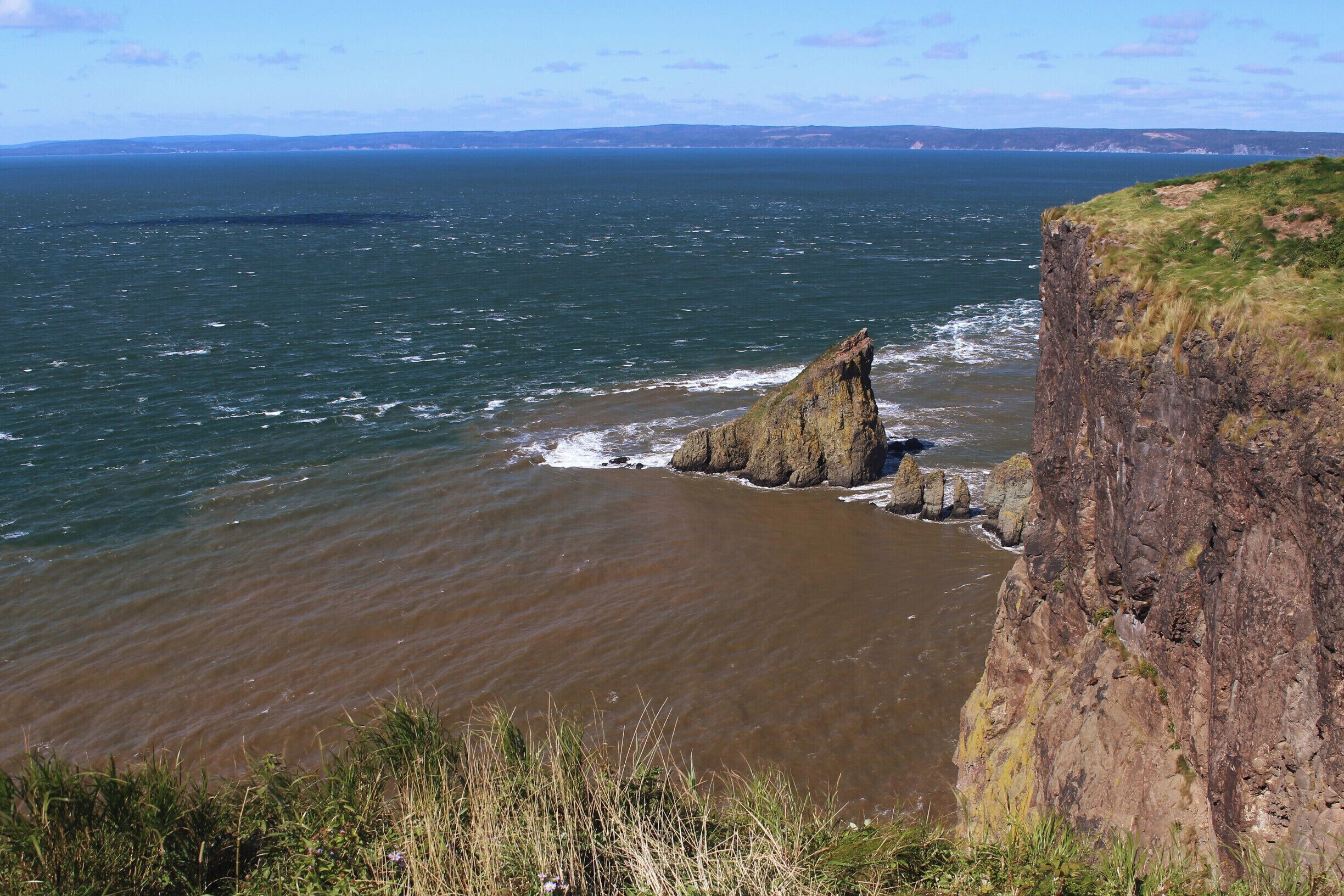 The moderate 3-4 hour hike to Cape Split is well know to locals and is a favourite picnic location. It is a nice hike that ends with an incredible view of cliffs.