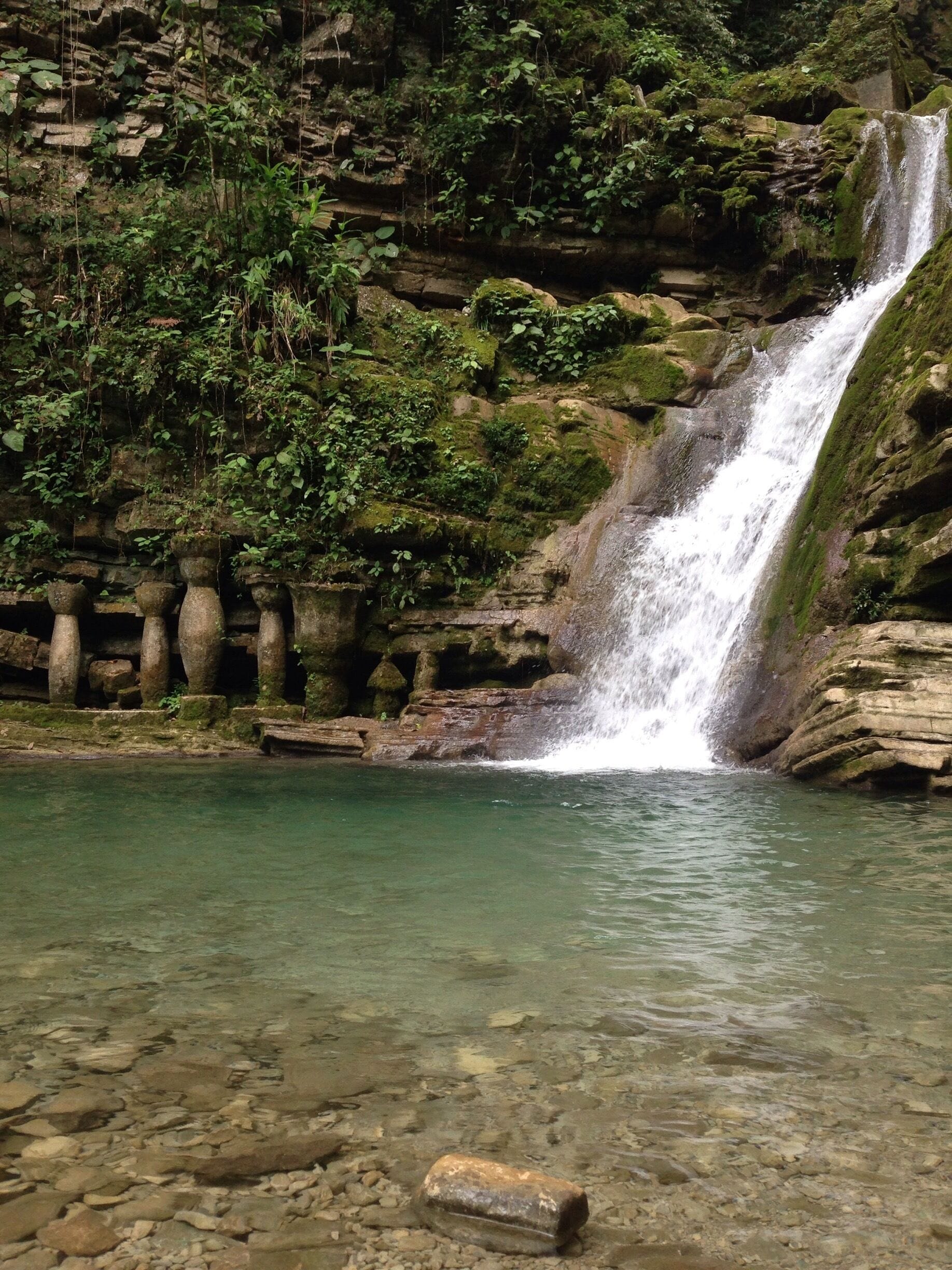 Las pozas at the Castle of Sir Edward James 