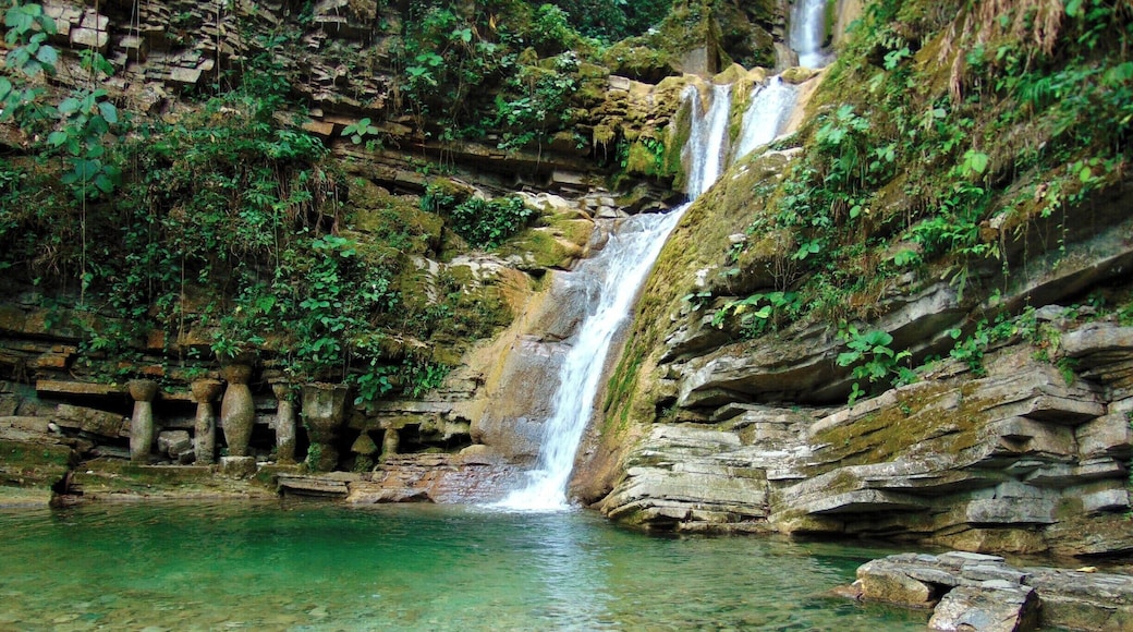 Waterfall in Sir Edward James' Castle in San Luis Potosí.