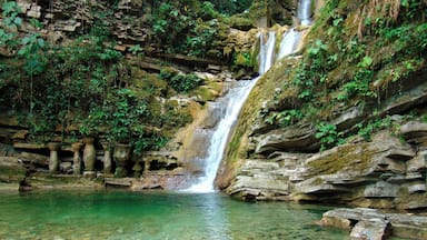 Waterfall in Sir Edward James' Castle in San Luis Potosí.