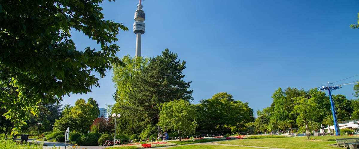 Westfalenpark Dortmund featuring a park