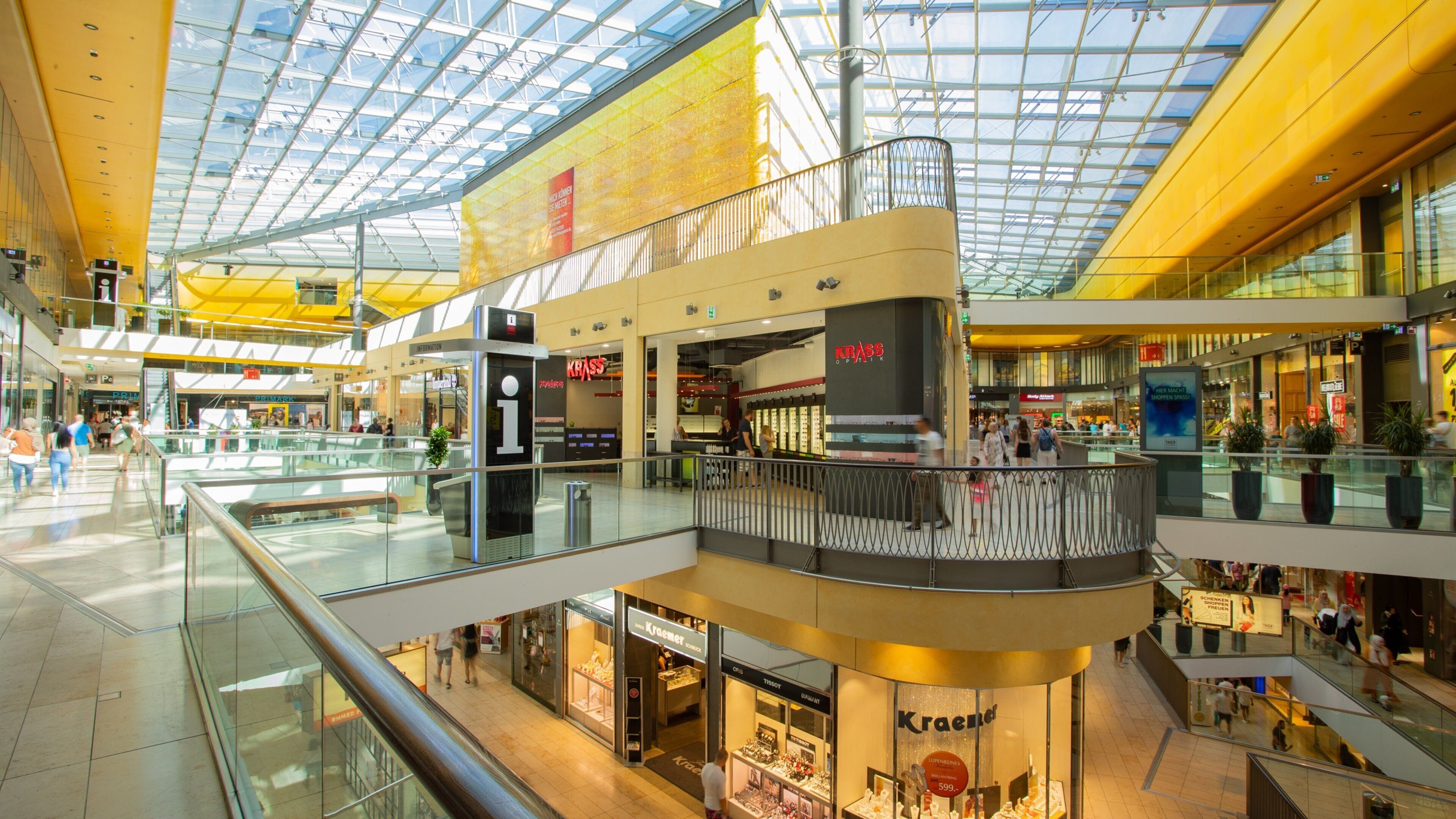 Thier-Galerie which includes interior views and shopping