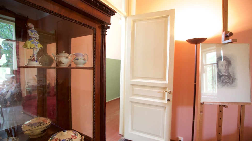 Anna Akhmatova-museet som inkluderer innendørs