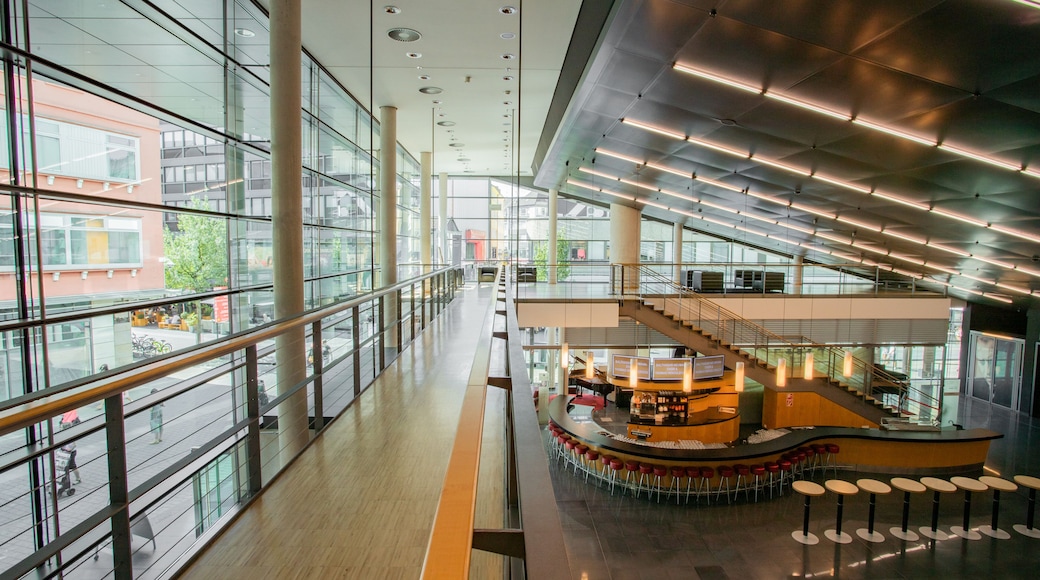 Dortmund Concert Hall which includes interior views and a bar