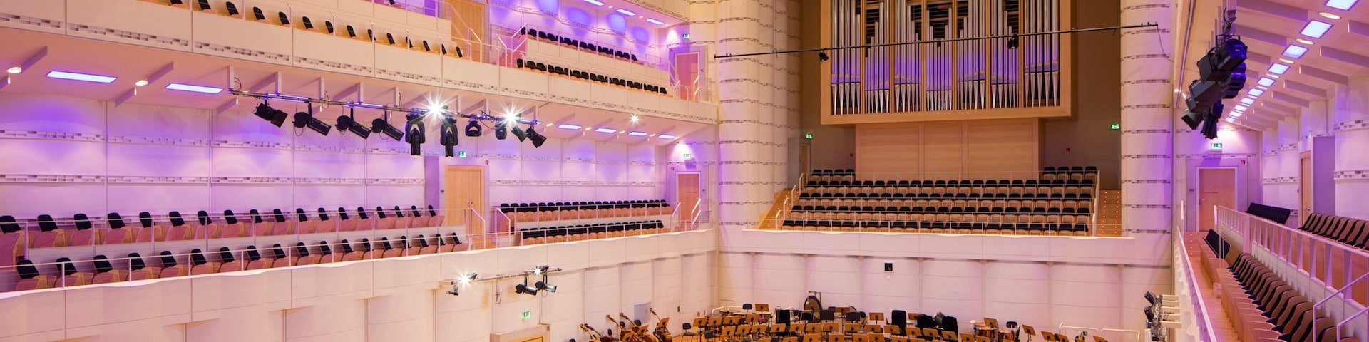 Dortmund Concert Hall which includes interior views and theater scenes
