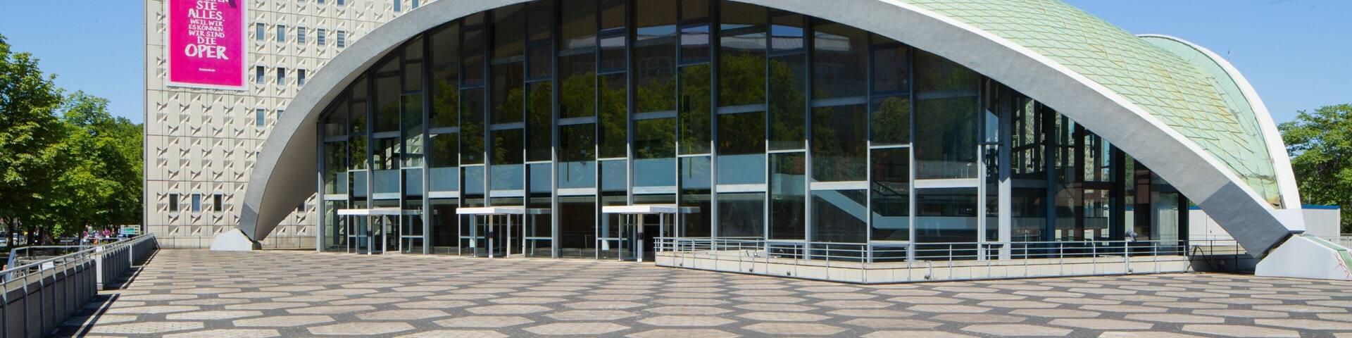 Dortmund Opera House featuring modern architecture