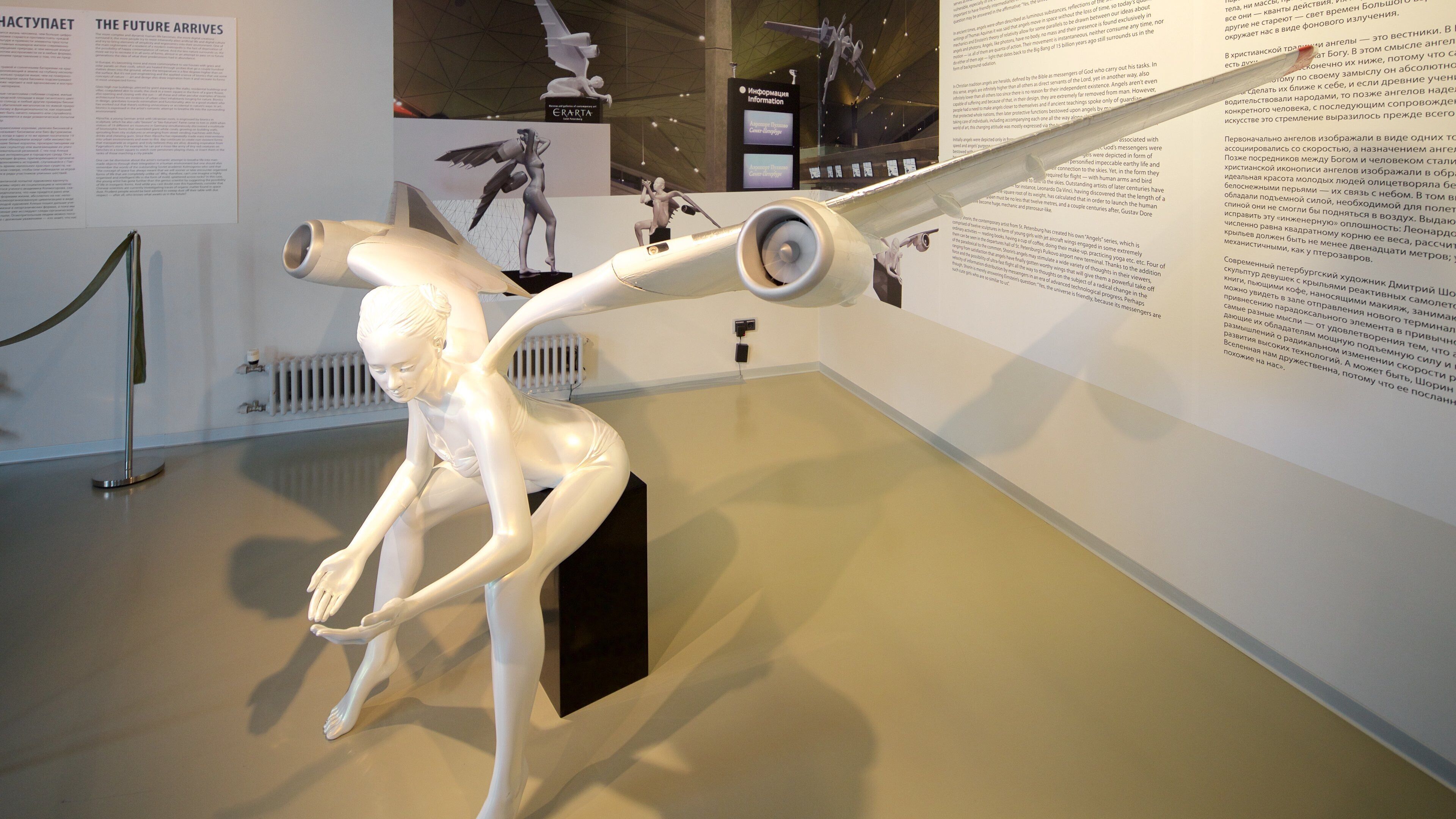 Museo y galerías de arte contemporáneo Erarta mostrando arte