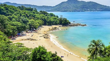 Laem Singh Beach, Located in Phuket, Thailand.