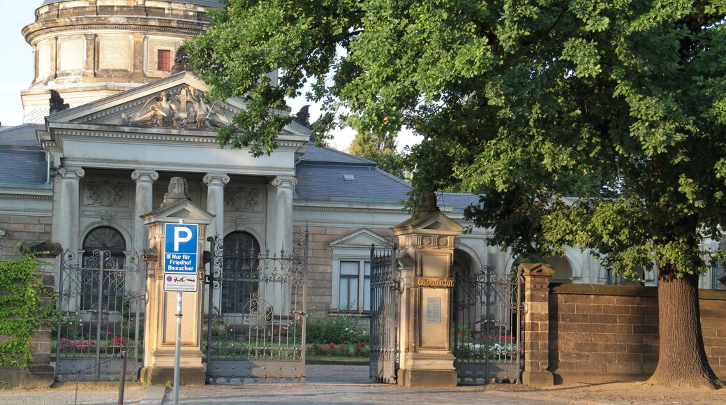 This is a photograph of an architectural monument. It is on the list of cultural monuments of Dresden Tolkewitz