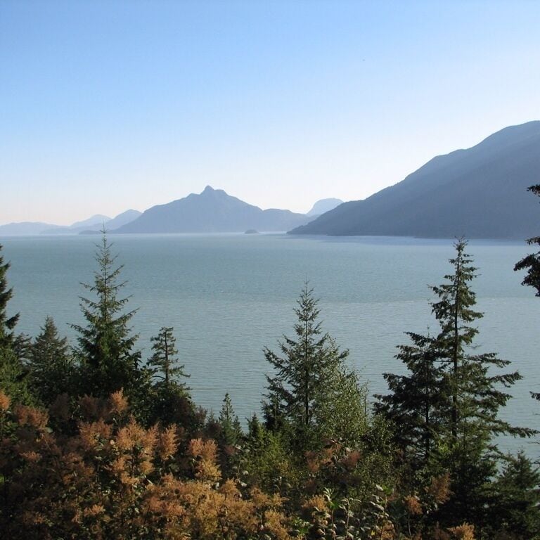 View from the Sea-to-Sky Highway