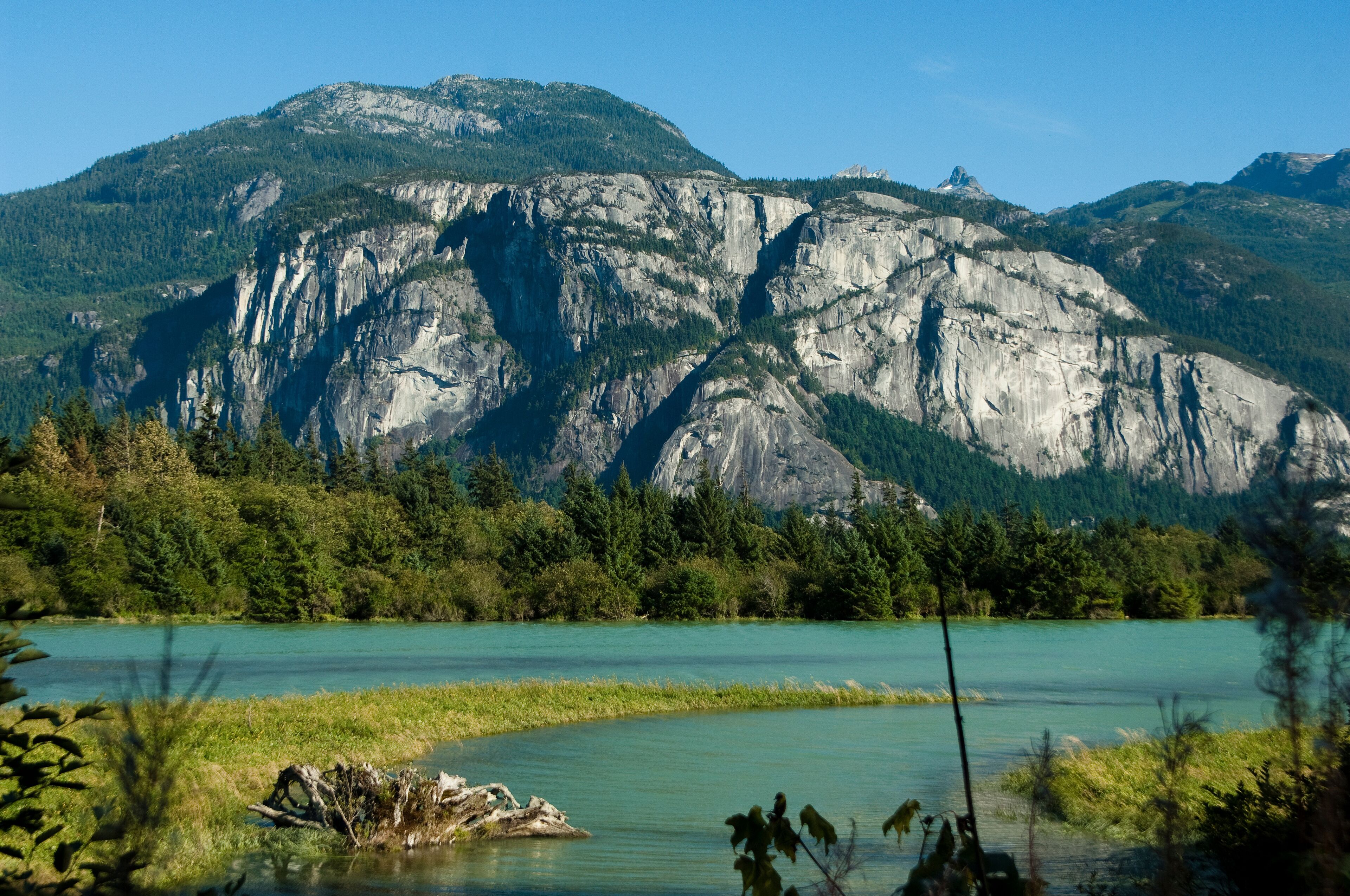 The iconic Stewamus Chief, Squamish, BC