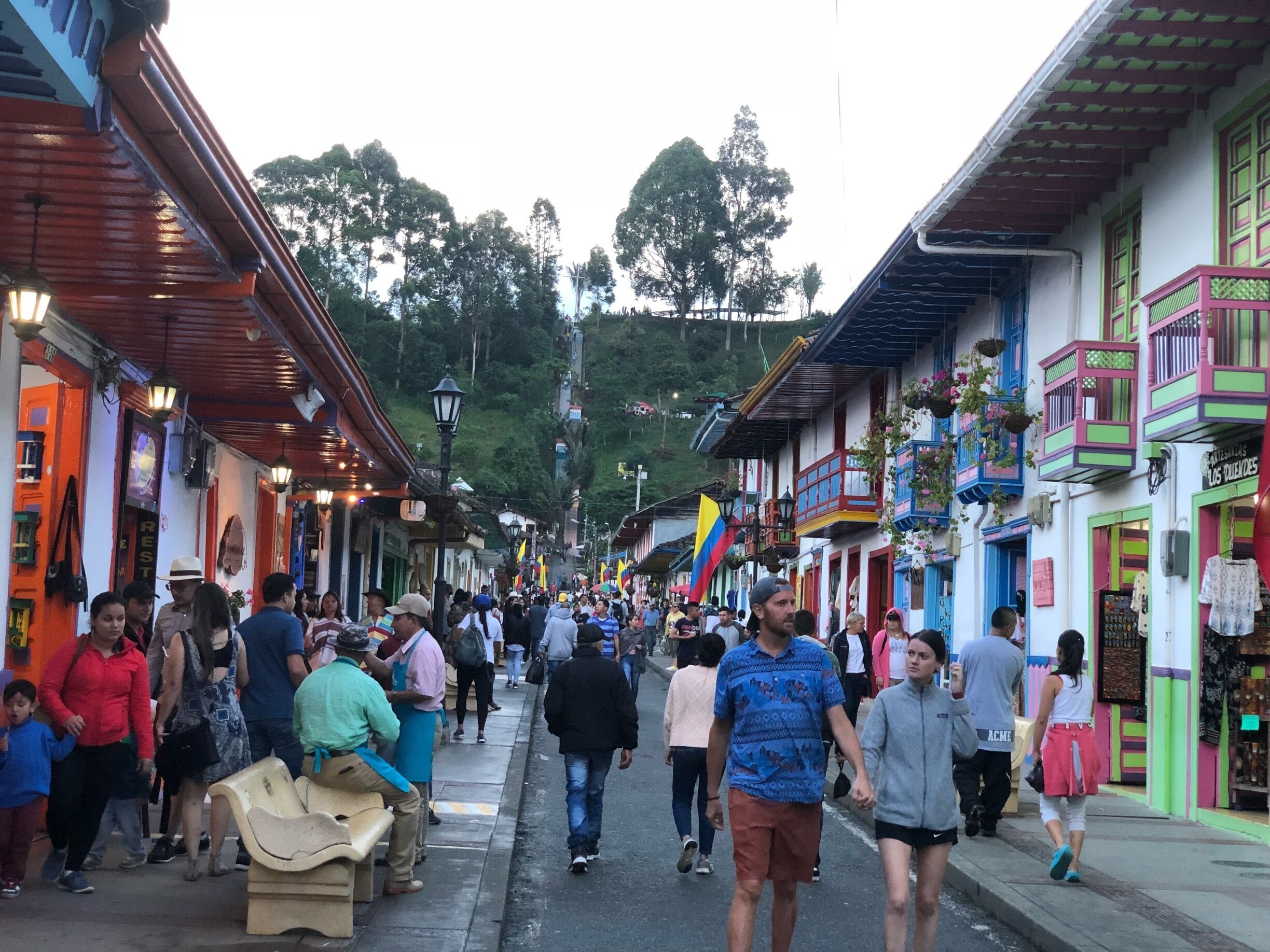 Colourful houses in Salento 