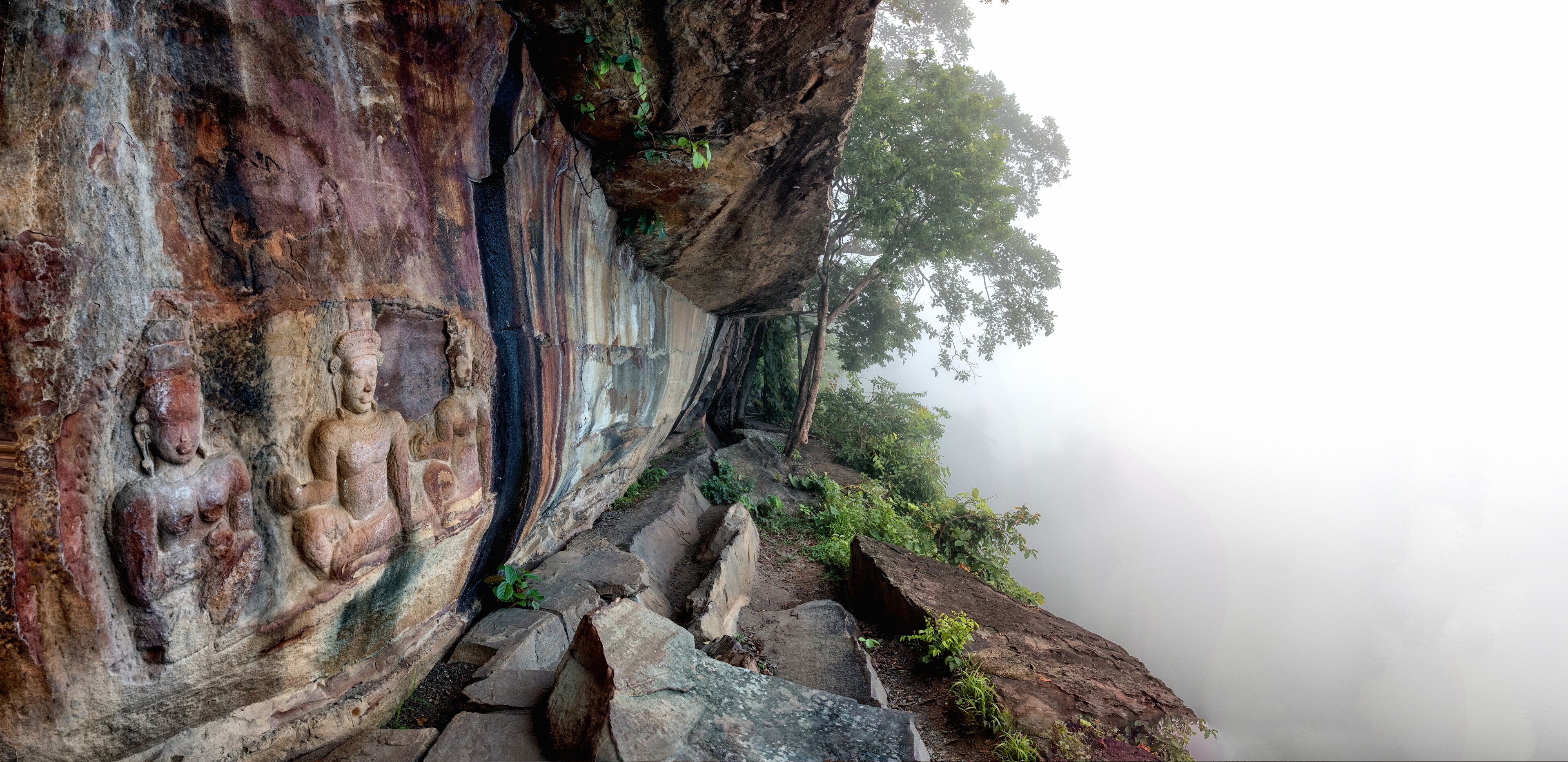(Pha Mor E Daeng) Khao Phra Wihan National Park, Sisaket, Thailand