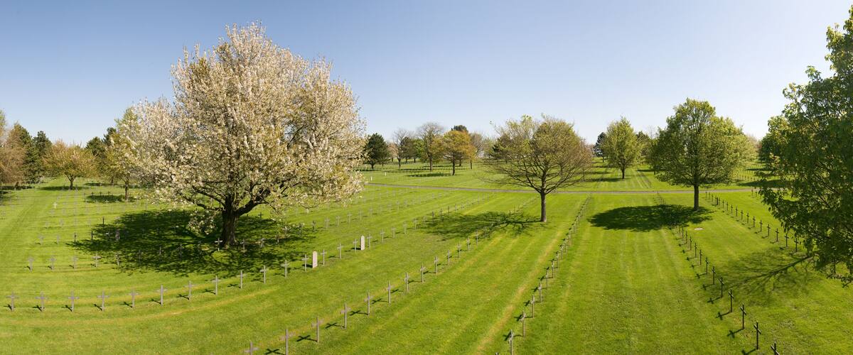 German War Cemetery WWI La Maison Blanche