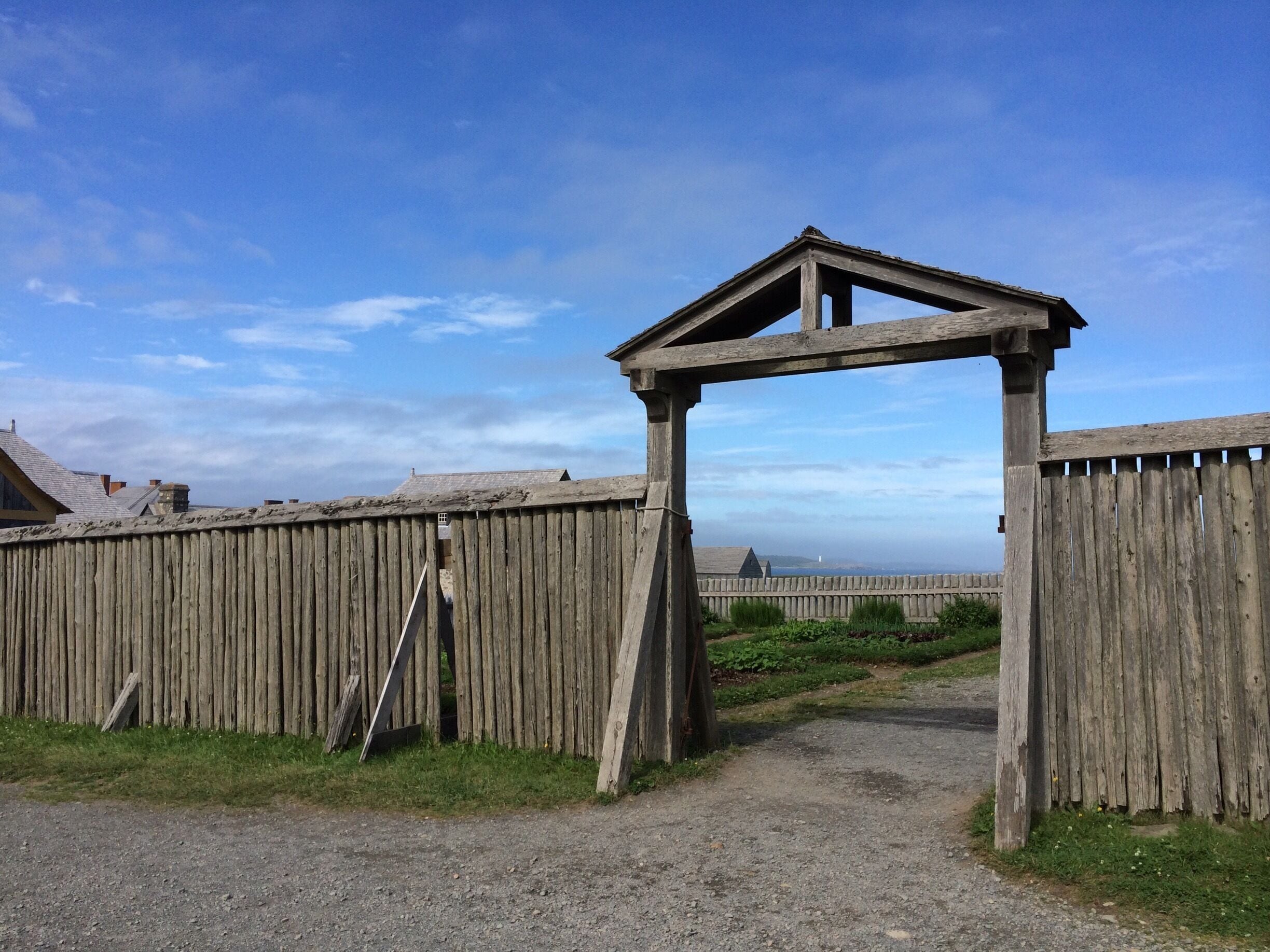 A National Historic Site of Canada and the location of a one-quarter partial reconstruction of an 18th-century French fortress. You need a full afternoon to explore here. Not just building recreations but also people dressed in period clothing going about their daily roles in their lives which you can take part in. 
#capebreton #fortress #nationalhistoricsite #novascotia #canada