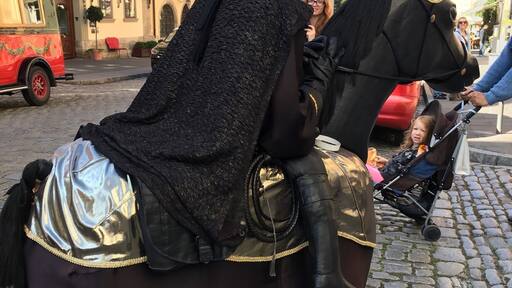 Inside the walled city of Rothenberg ob see Tauber.