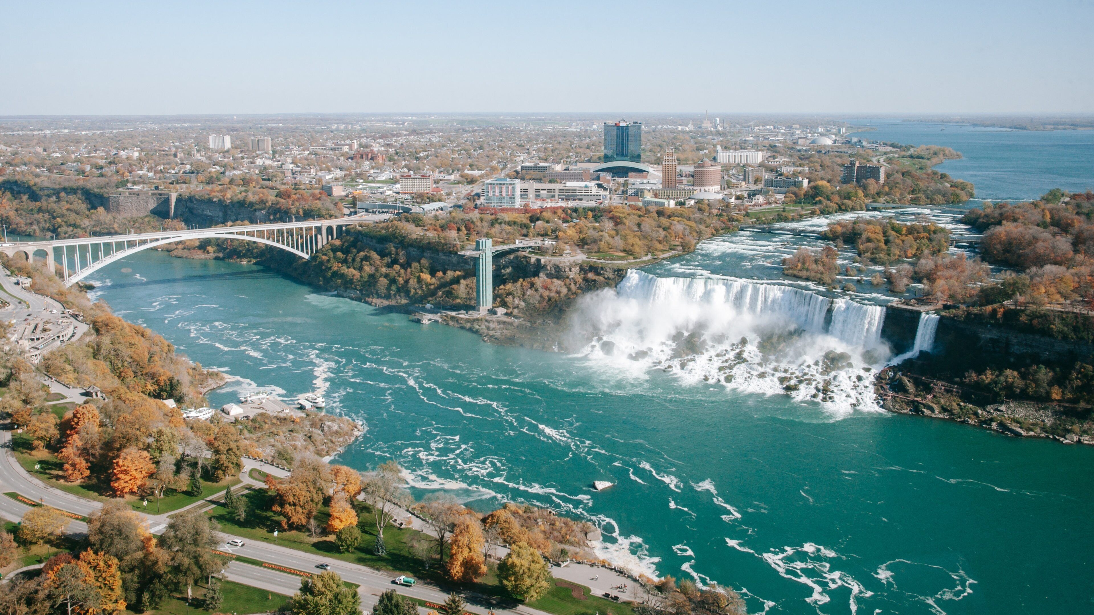 Bridal Veil Falls featuring a cascade and landscape views