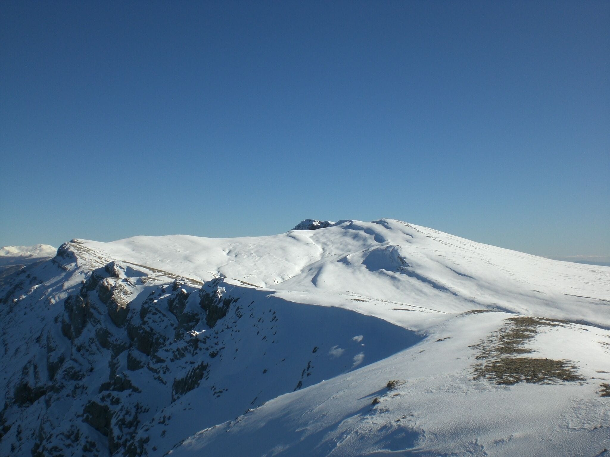 Vistes a l'est des de Punta Aguda, Parc Natural del Cadí-Moixeró (novembre 2011)