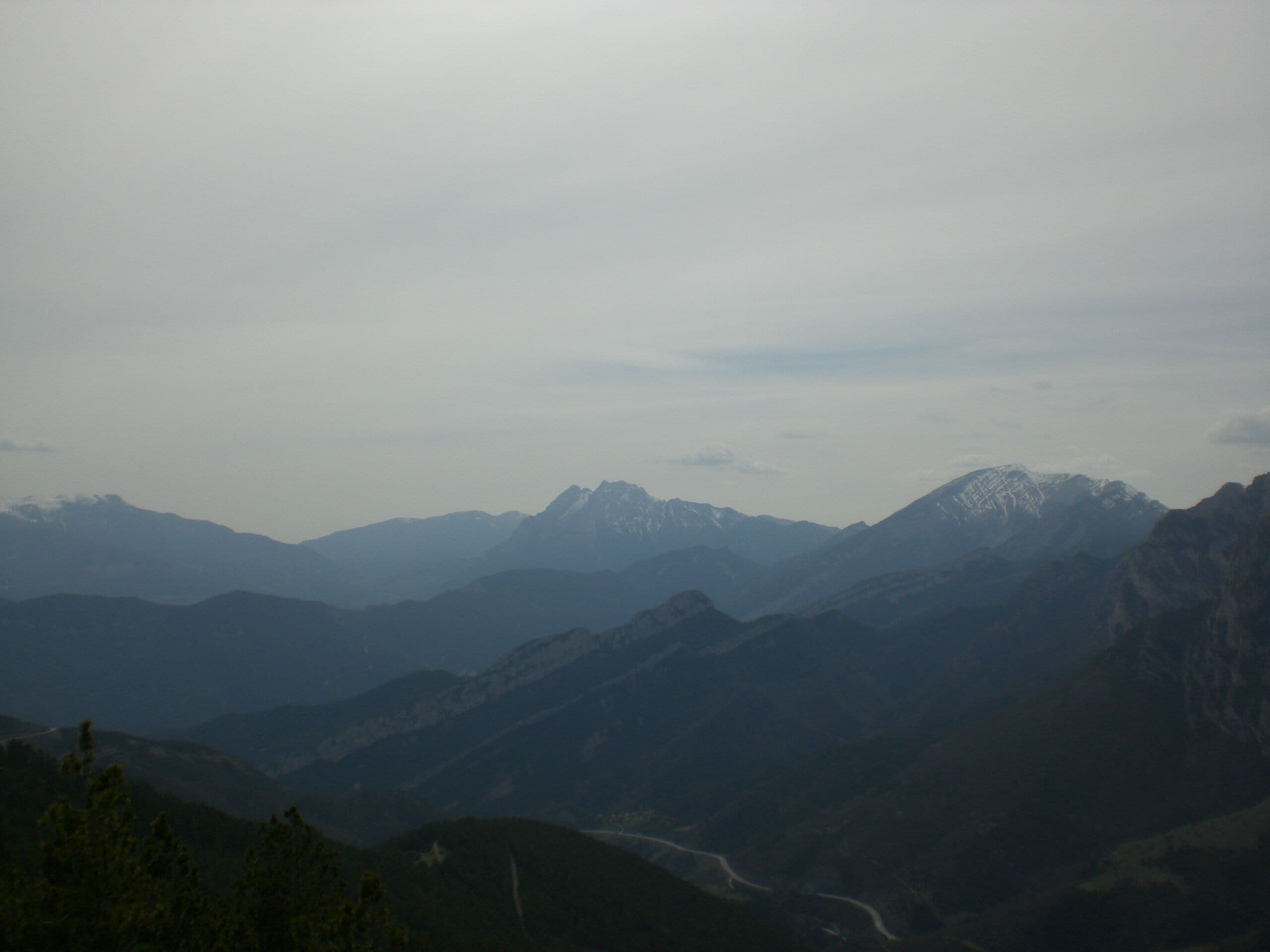 Pedraforca des del Mirador del President (abril 2008)
