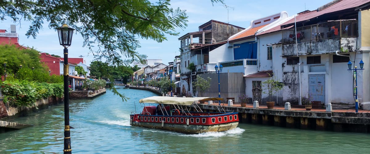 Rivière de Melaka, Malaisie