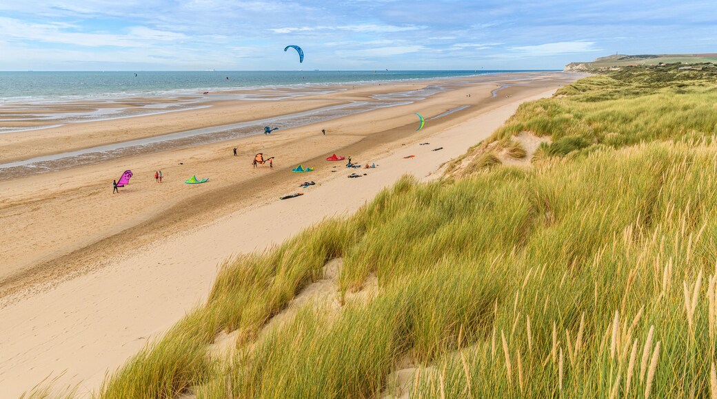La plage de Wissant et les sports de glisse