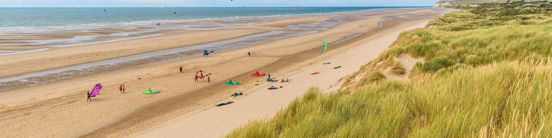 La plage de Wissant et les sports de glisse
