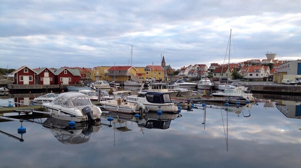 Beautiful village on the west coast of Sweden. Popular in summer.