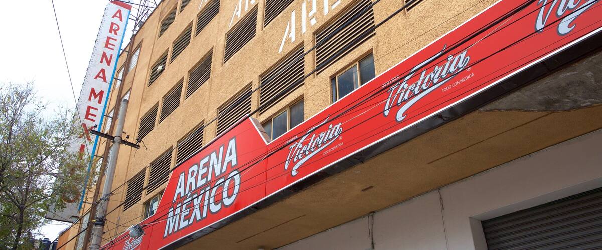 Arena Mexico bevat bewegwijzering
