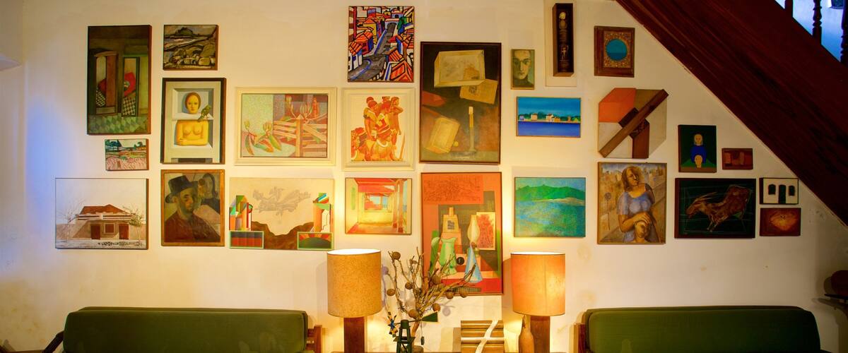 Casa-Atelie Carlos Scliar-Museum das einen Innenansichten und Kunst