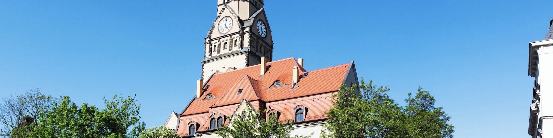 Lindenau district/ Leipzig (Saxony, Germany) - Philippus-Kirche
