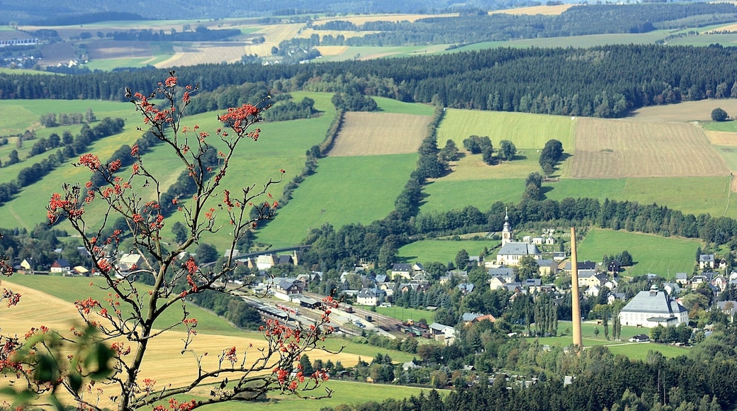 Bärenstein, view from Bärenstein to Cranzahl