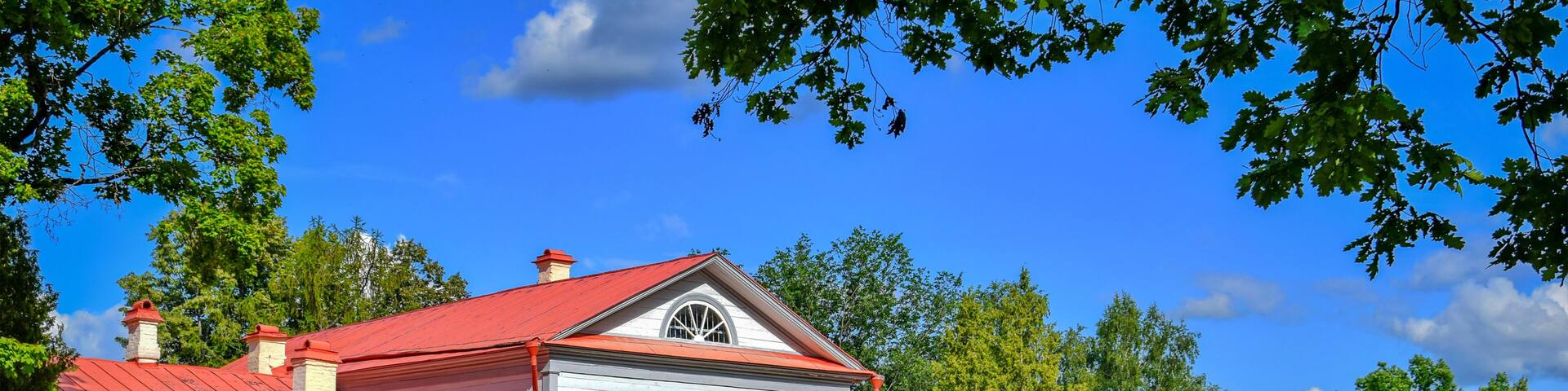 Literature museum-estate in Abramtsevo village, Moscow region of Russia