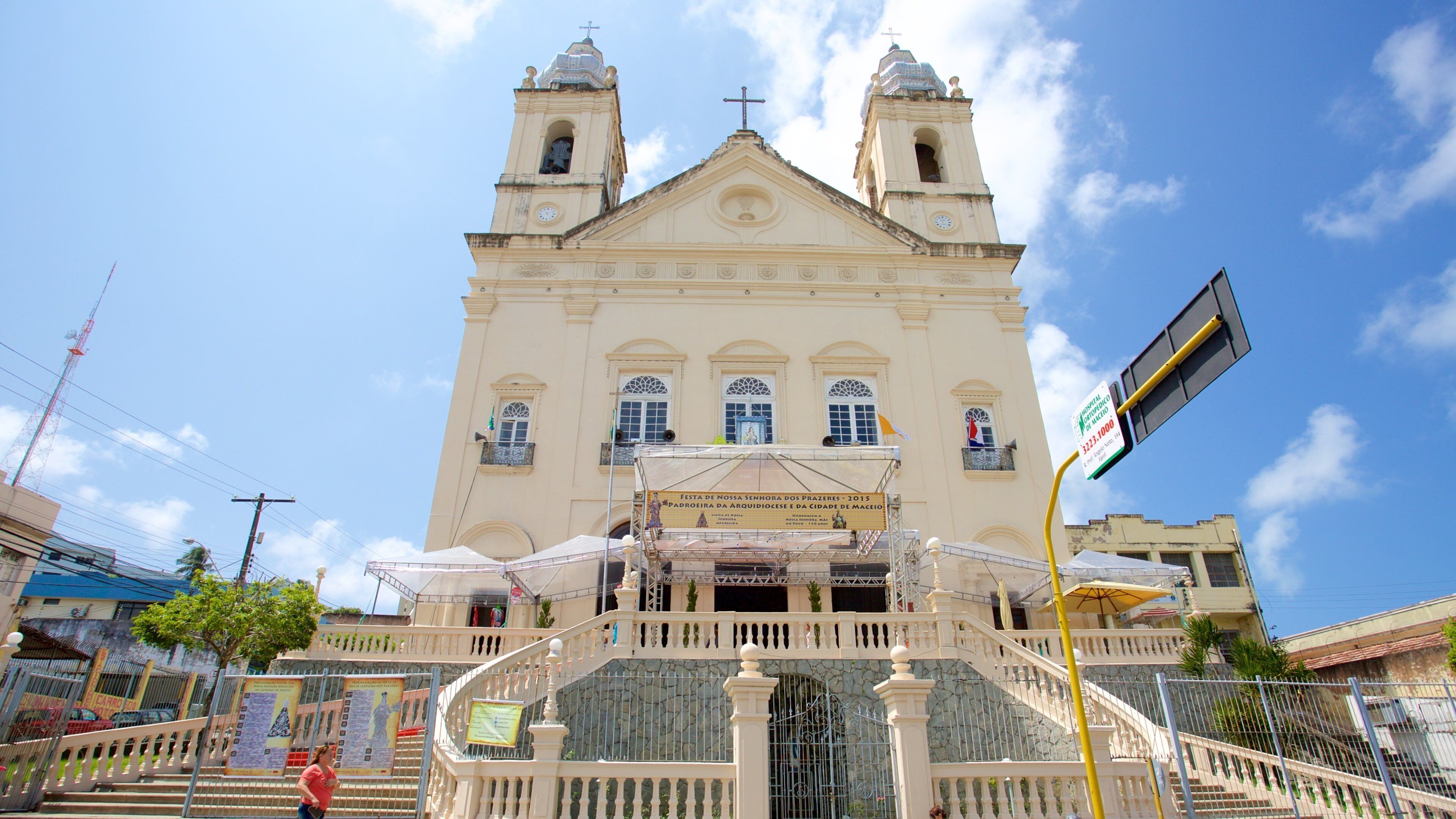 Cathédrale métropolitaine de Maceio montrant aspects religieux, église ou cathédrale et patrimoine historique