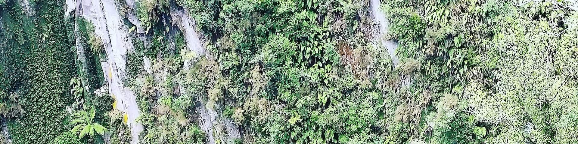 Find a local who knows how to get to the base of it to go swimming, as its a unmarked and semi dangerous trail if you have never been before . The water is cold but refreshing