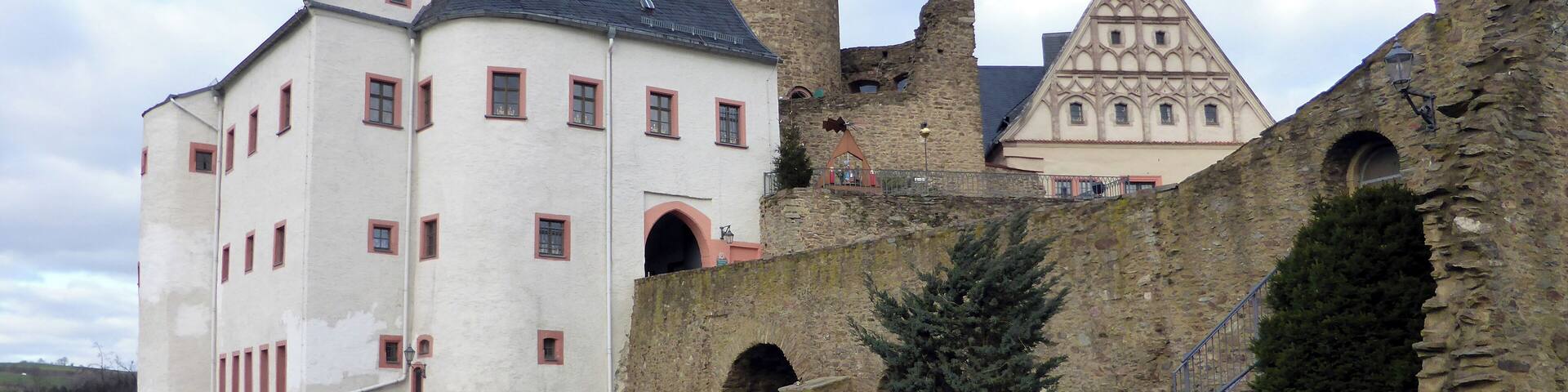 Burg Scharfenstein, Erzgebirgskreis - Sachsen.