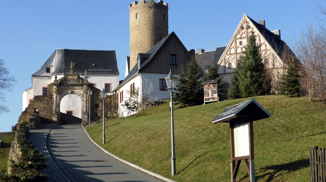 Burg Scharfenstein, Erzgebirgskreis - Sachsen.