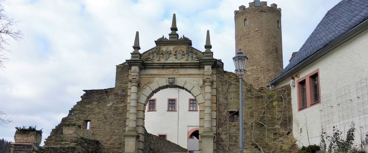 Burg Scharfenstein, Erzgebirgskreis - Sachsen.
