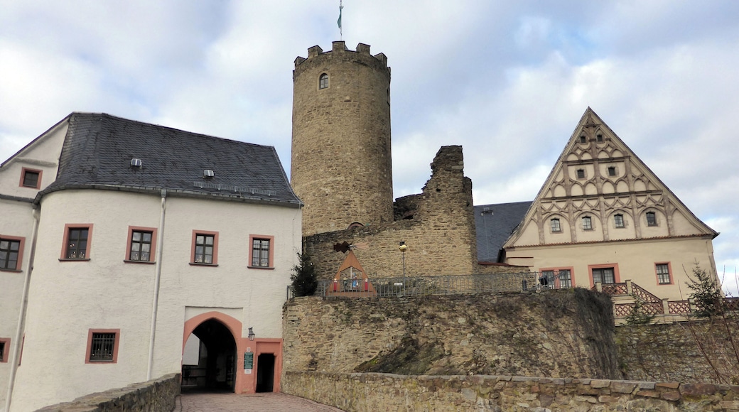 Burg Scharfenstein, Erzgebirgskreis - Sachsen.