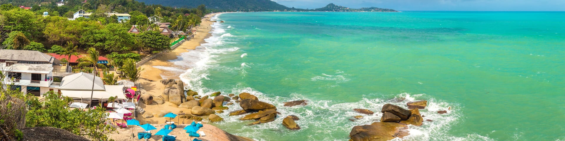 Lamai Beach on Samui