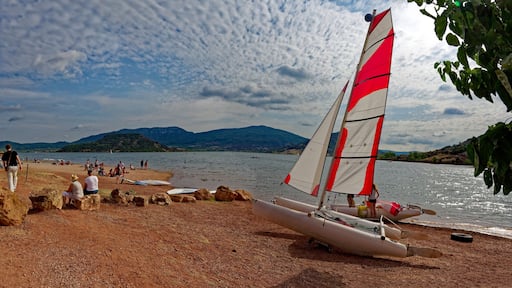 Lac du Salagou, Hérault, Languedoc-Roussillon, France