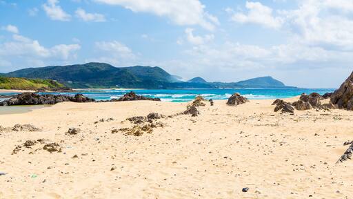 Tebiro beach.I shot in Akaogi Tatsugo-cho Oshima-gun Kagoshima Prefecture Japan.; Shutterstock ID 1076703407; Purchase Order: -