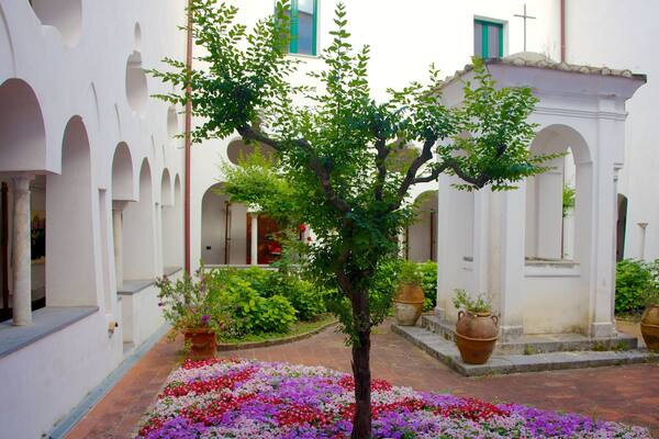 Church of San Francesco featuring a church or cathedral, a garden and a square or plaza