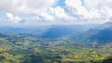 Beautiful mountain landscape in Nothern Thailand