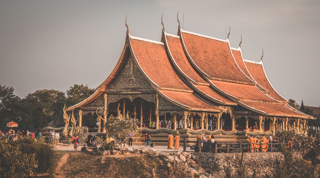 Sirindhorn Wararam Phu Prao Temple, Wat Phu Prao, Ubon, Thailand