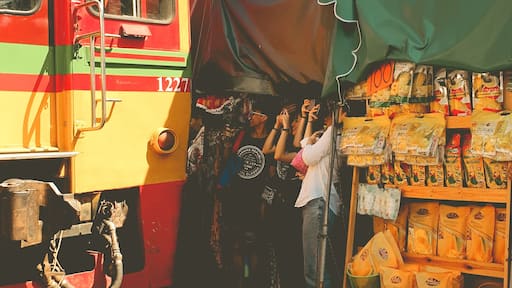 Got the chance to be near with the train coach!