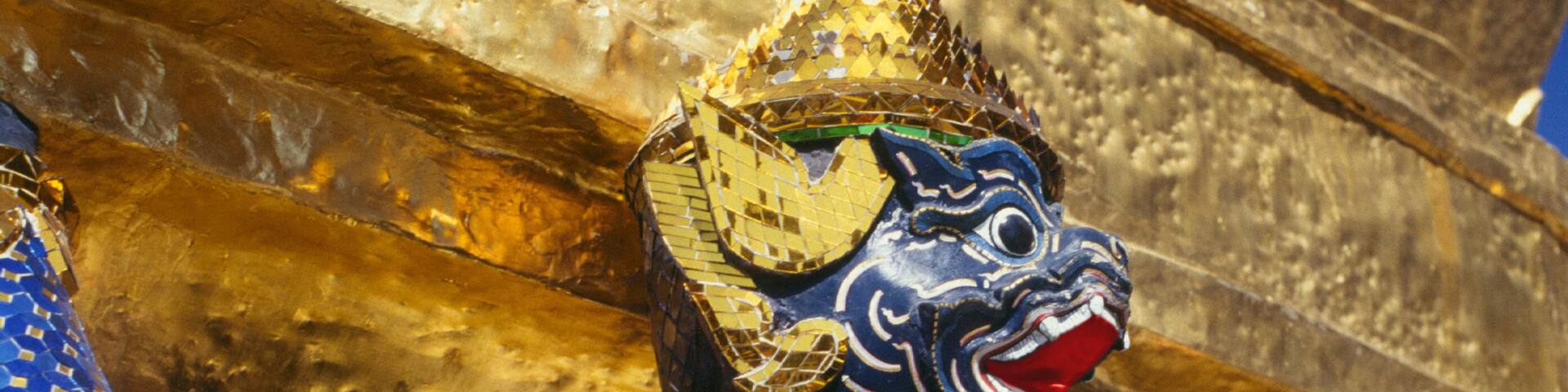 Statue at Wat Phra Kaeo, Bangkok