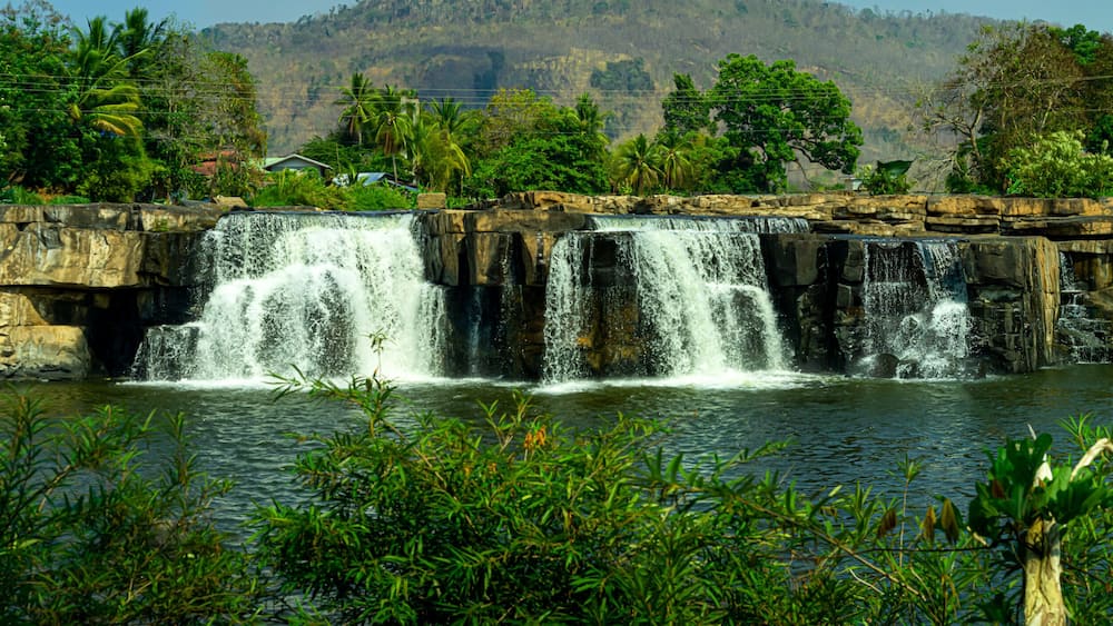 Poi waterfall in Wang thong district, Phitsanulok, Thailand