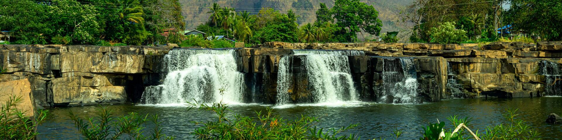 Poi waterfall in Wang thong district, Phitsanulok, Thailand